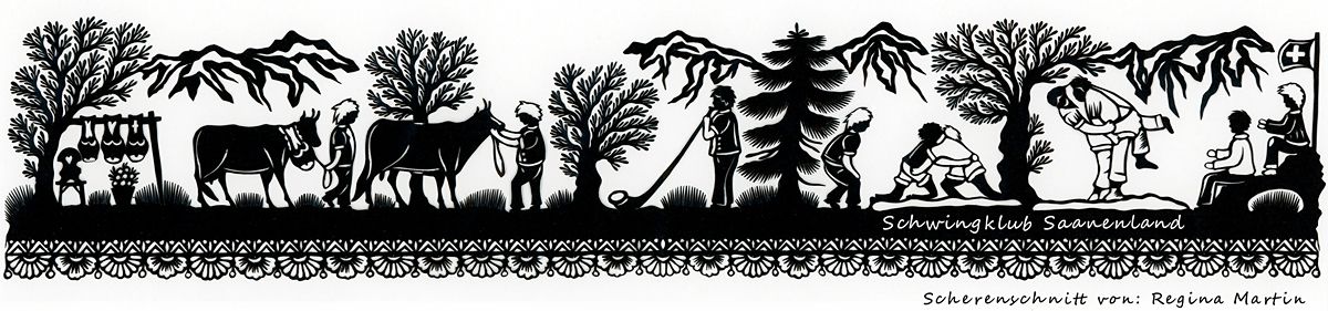 Scherenschnitt Schwingklub